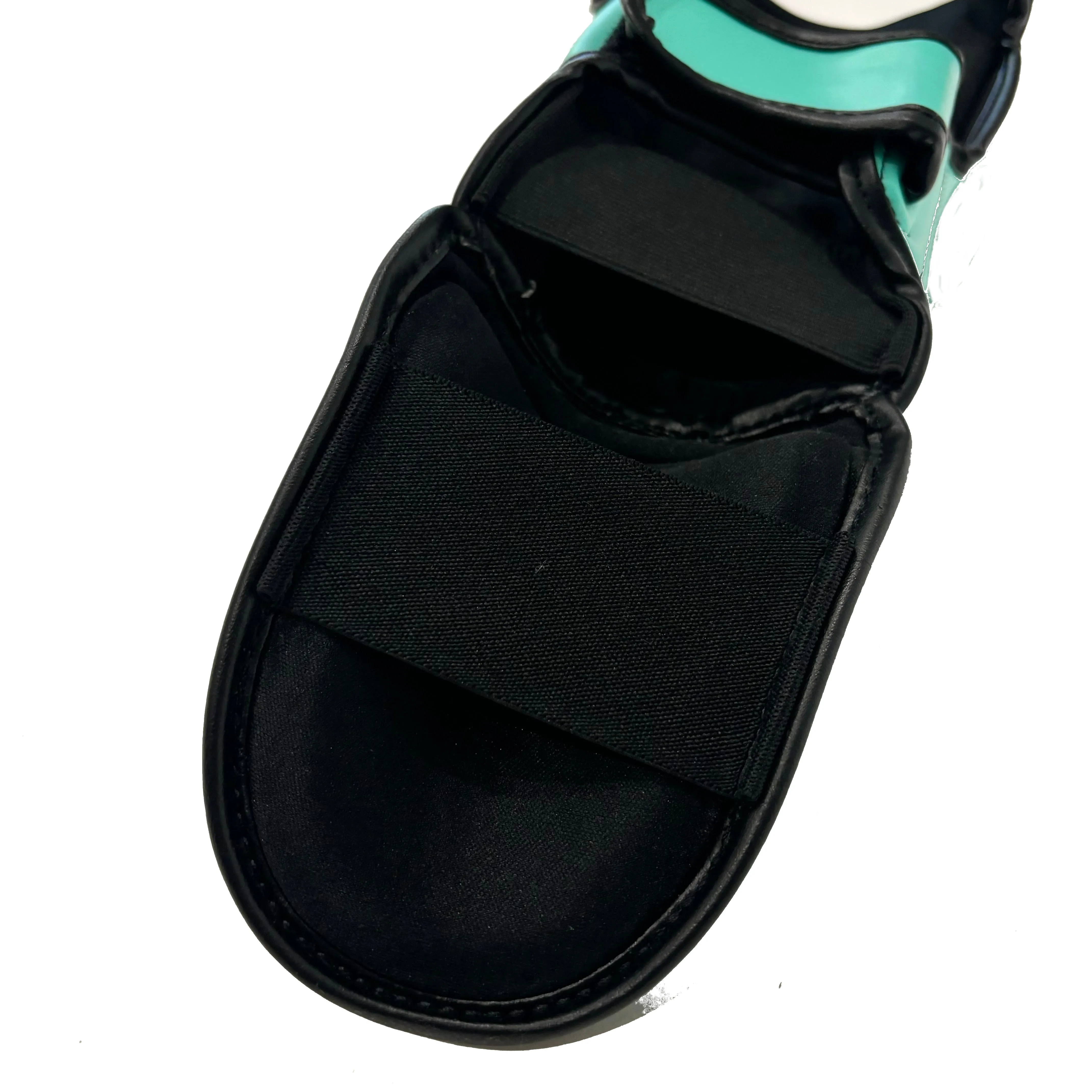 Clinch Fight Sports CFS Muay Thai Kids Youth Shin Guards Mint Green