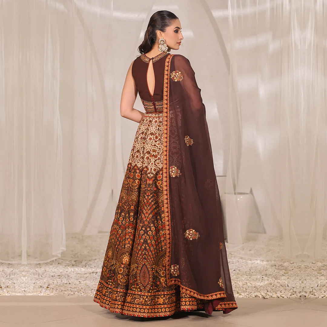Cocoa Couture Indo Fusion Lehenga Set