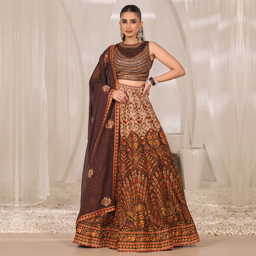 Cocoa Couture Indo Fusion Lehenga Set