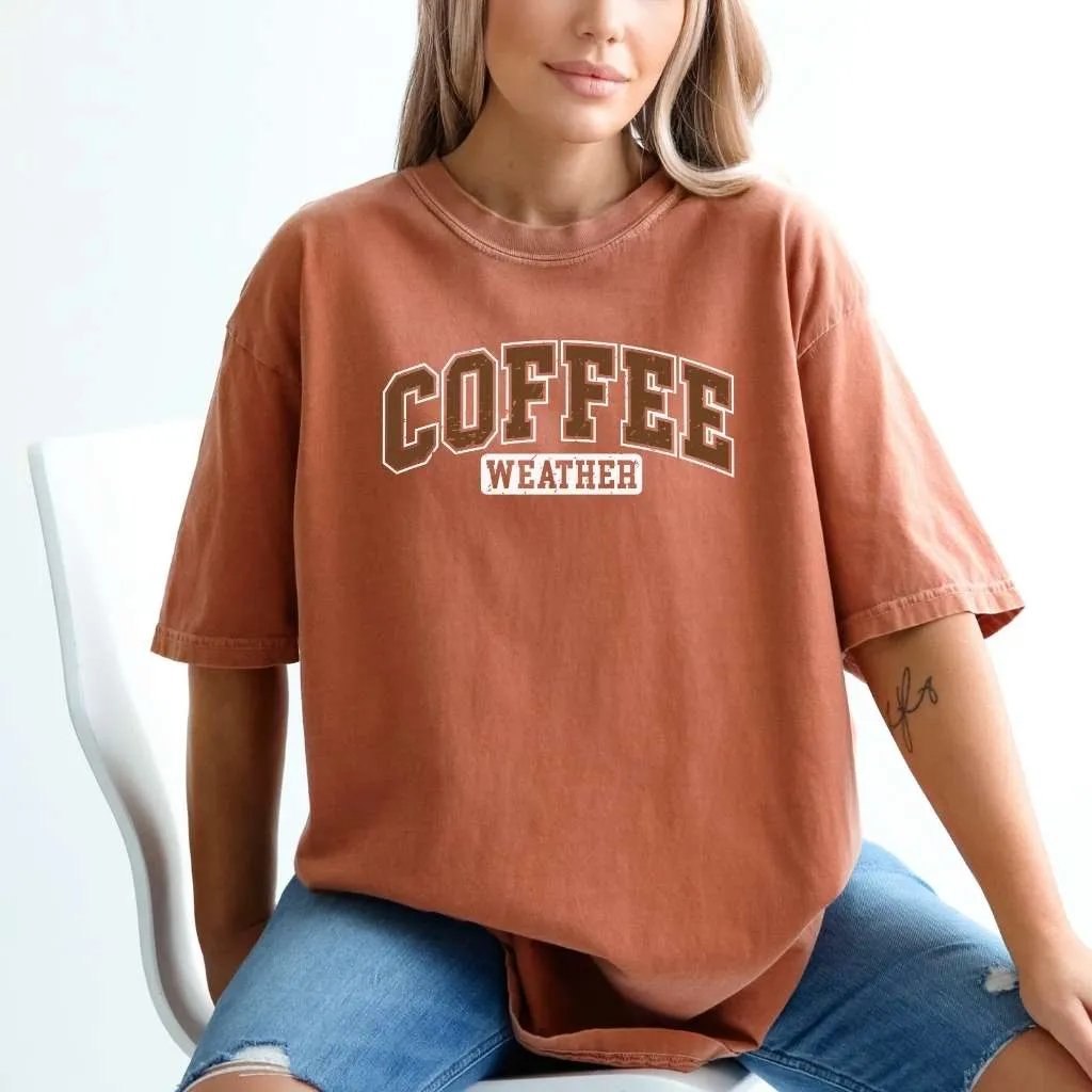 Coffee Weather Tee | Cozy Fall-Inspired Shirt for Coffee Lovers