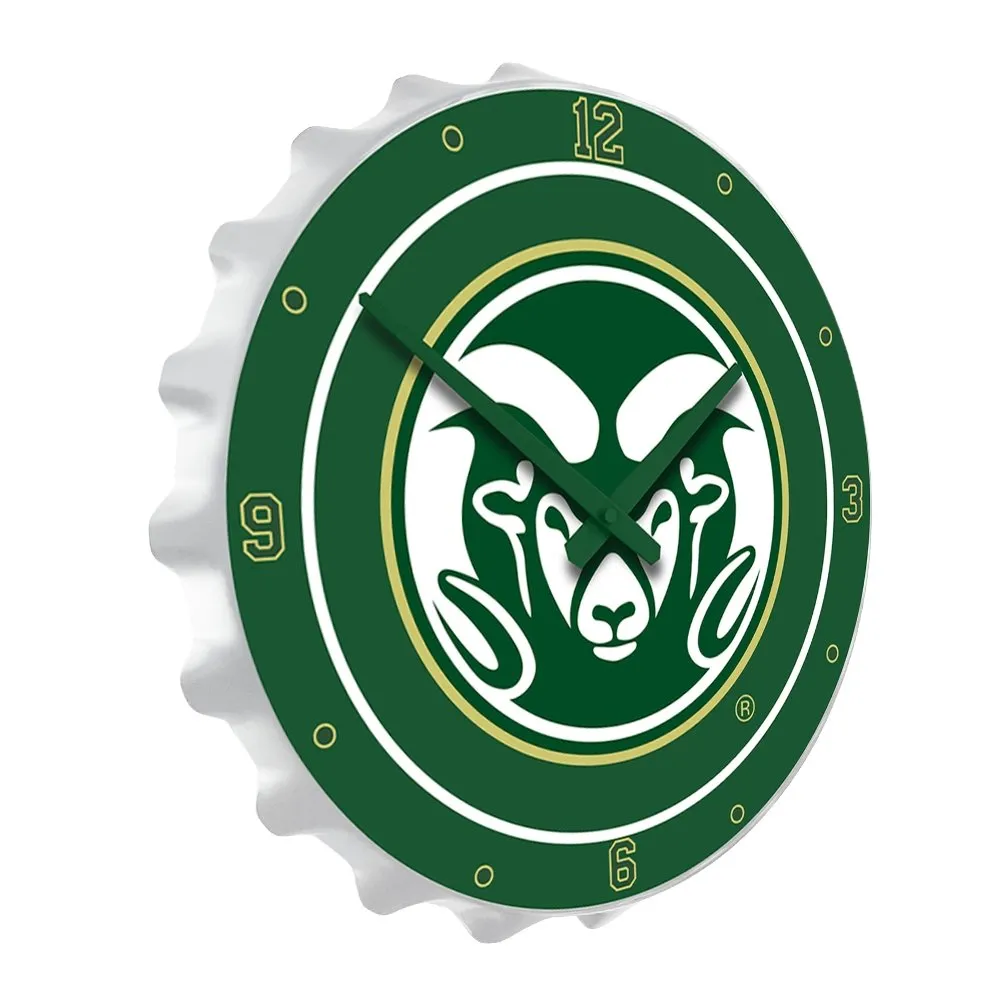 Colorado State Rams: Rams - Bottle Cap Wall Clock