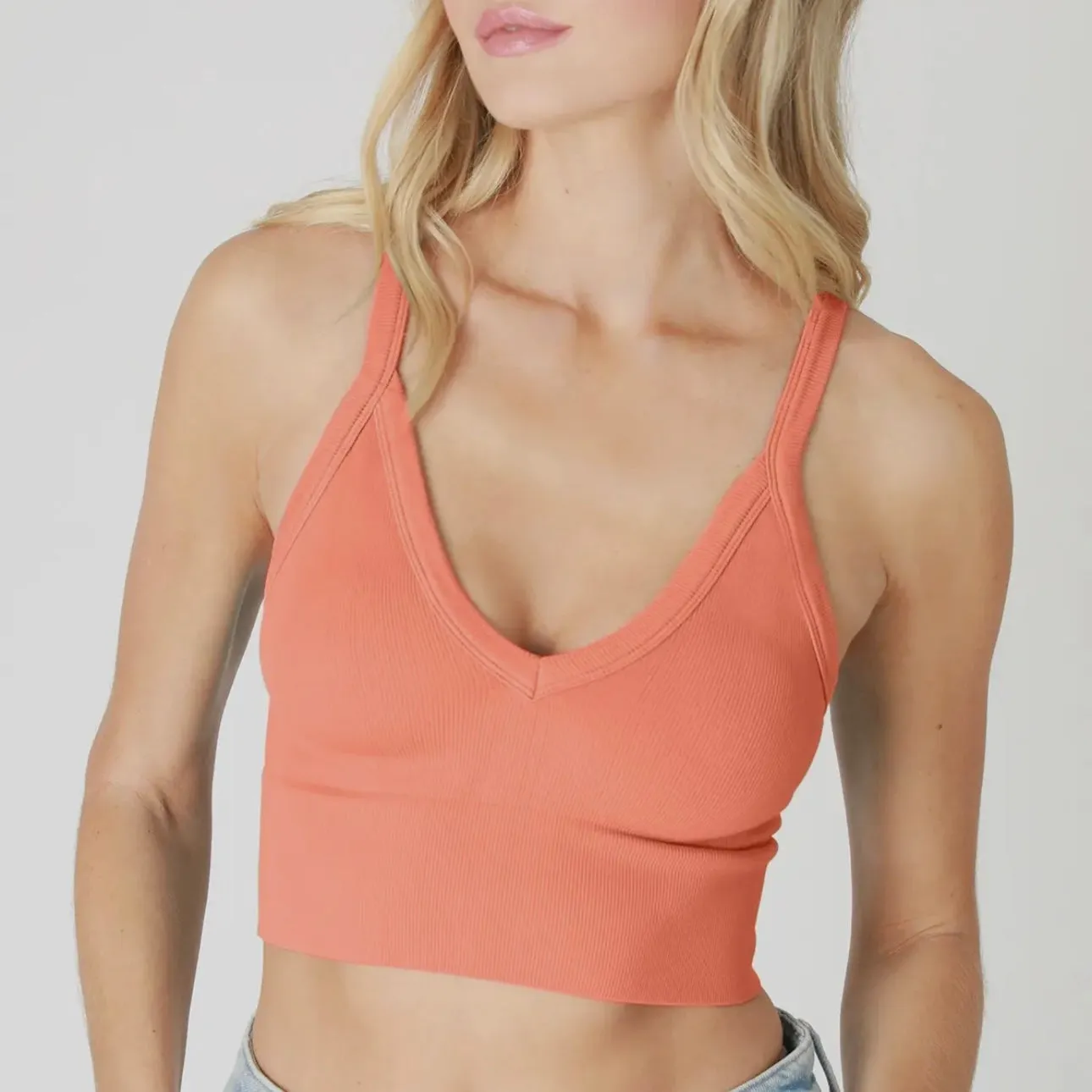 Comfort Queen Bralette - Melon