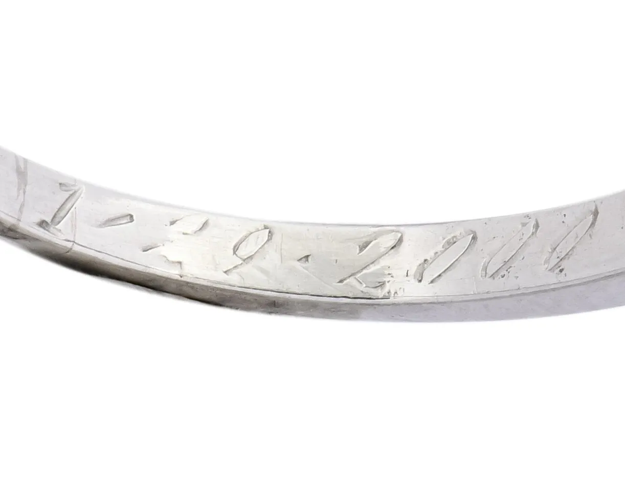 Contemporary Tiffany & Co. Diamond Platinum Anniversary Band Ring