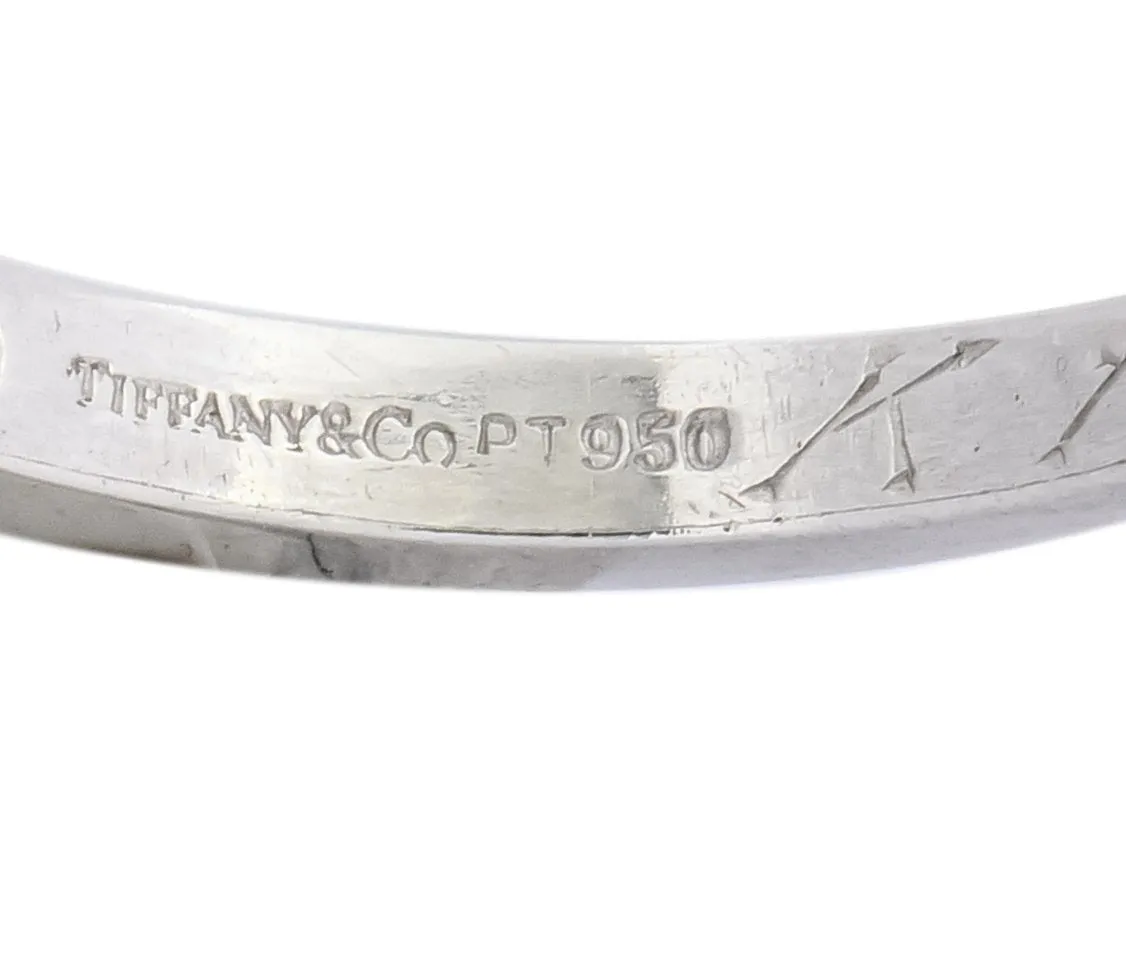 Contemporary Tiffany & Co. Diamond Platinum Anniversary Band Ring