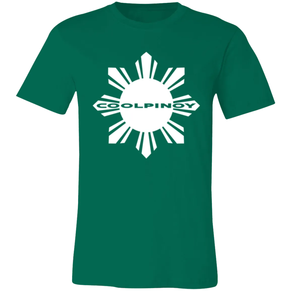 CoolPinoy Mid White Unisex Jersey T-Shirt