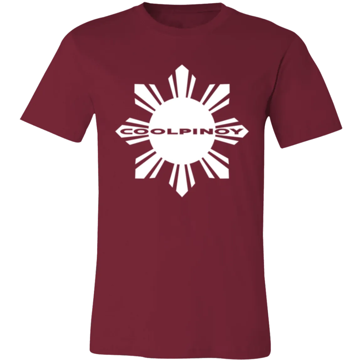 CoolPinoy Mid White Unisex Jersey T-Shirt