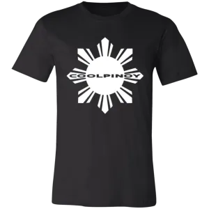 CoolPinoy Mid White Unisex Jersey T-Shirt