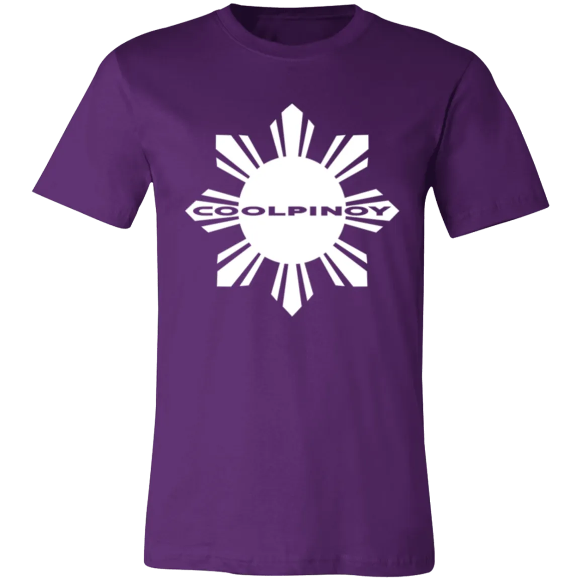 CoolPinoy Mid White Unisex Jersey T-Shirt