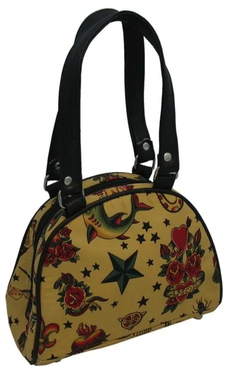 Copy of Small Tattoo Motif Bag (Various Colours)
