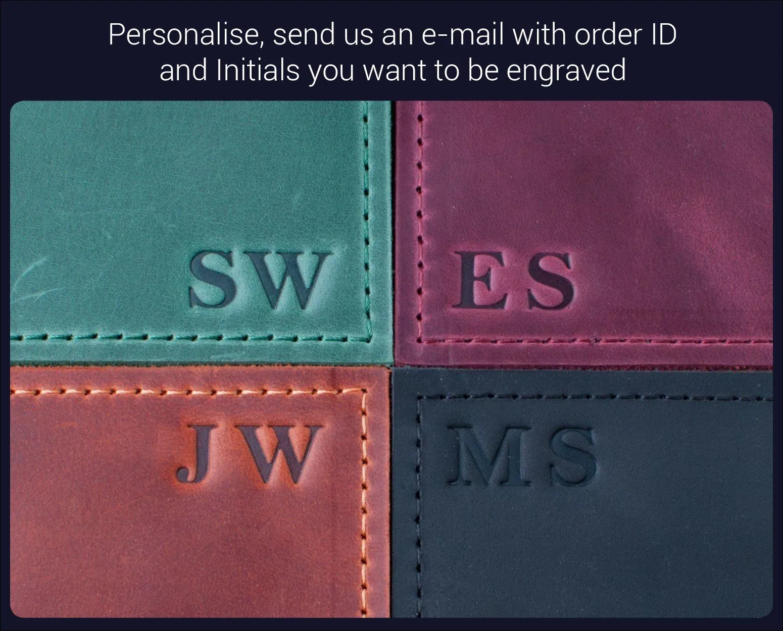 Customisable Handmade Genuine Leather Toiletry Bag