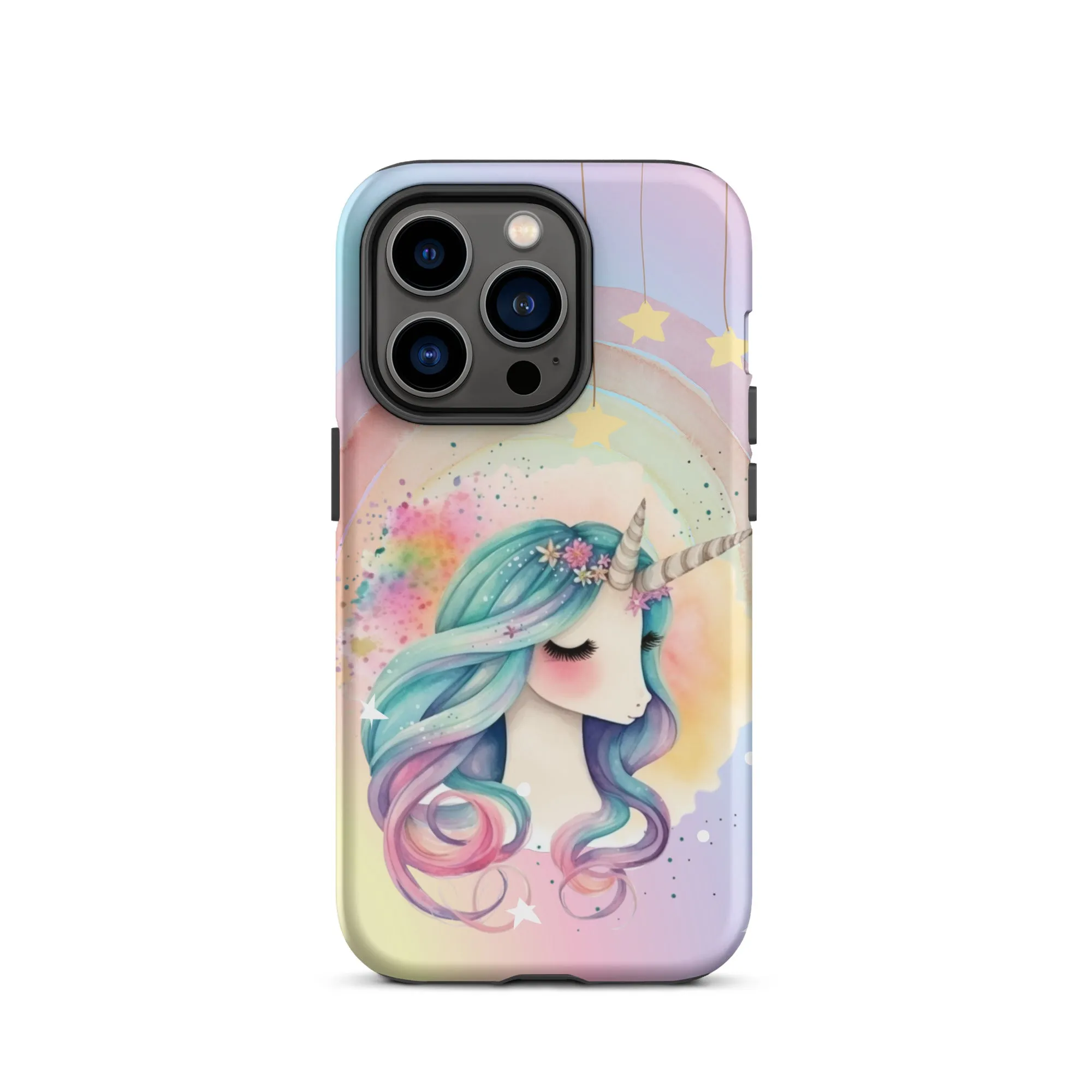 Cute Unicorn Cartoon Character iPhone® Case UC0004