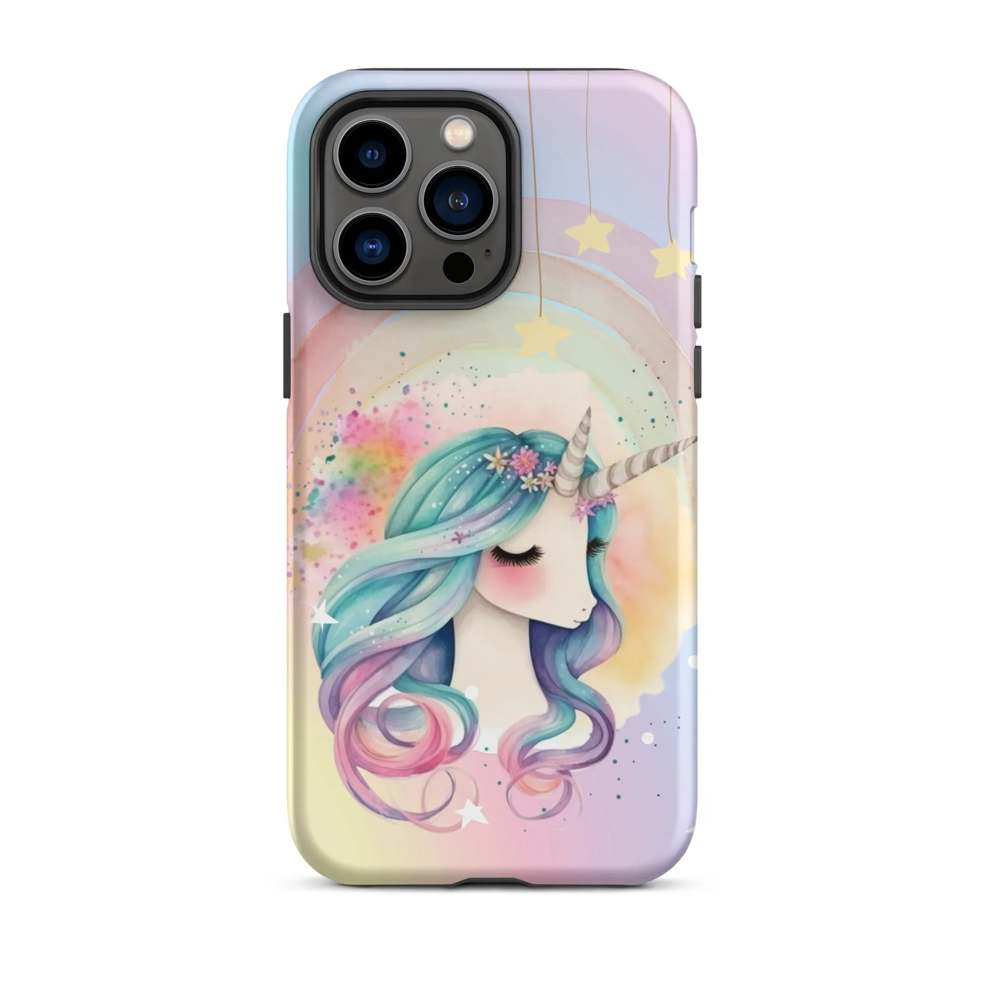 Cute Unicorn Cartoon Character iPhone® Case UC0004