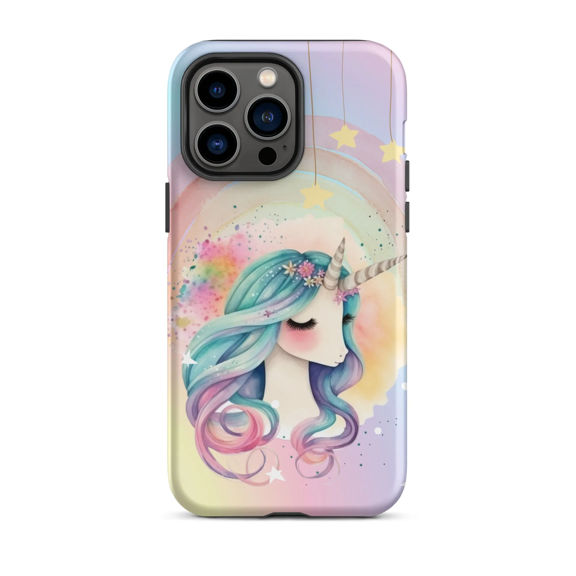 Cute Unicorn Cartoon Character iPhone® Case UC0004