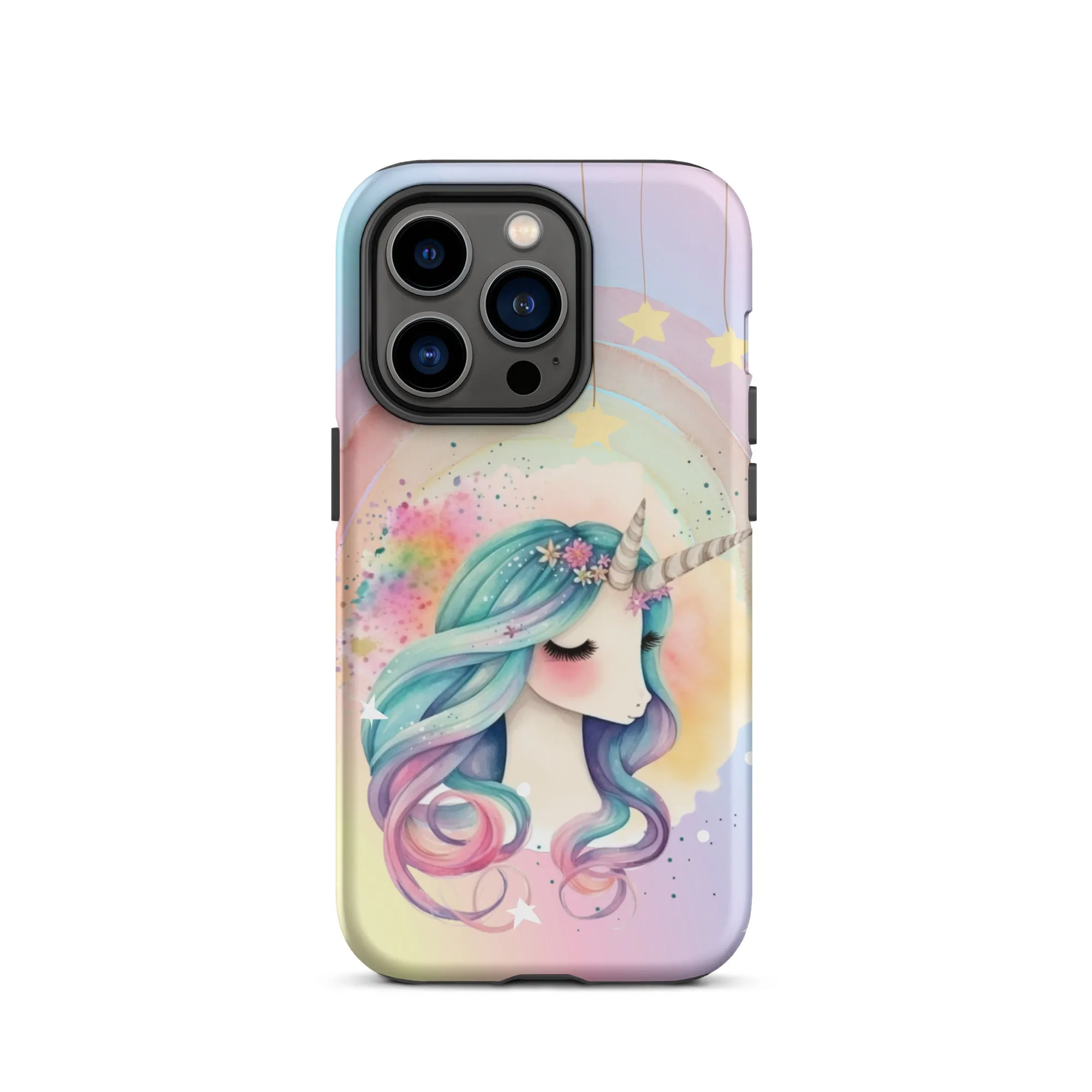 Cute Unicorn Cartoon Character iPhone® Case UC0004