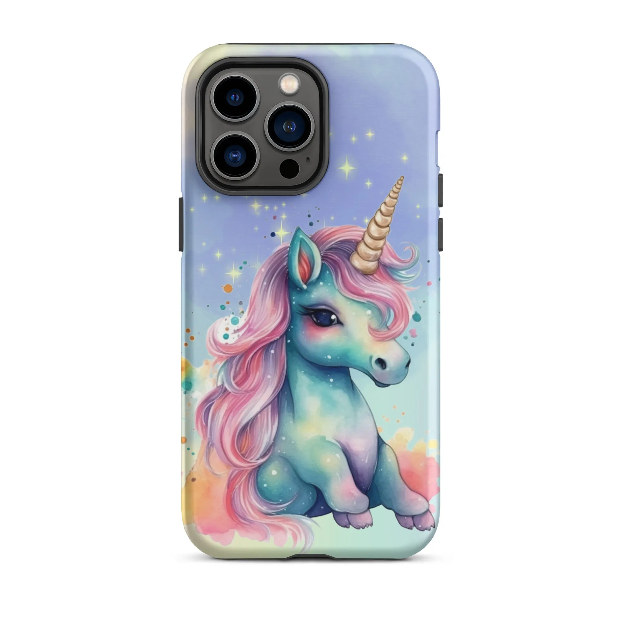 Cute Unicorn Cartoon Character iPhone® Case UC0005