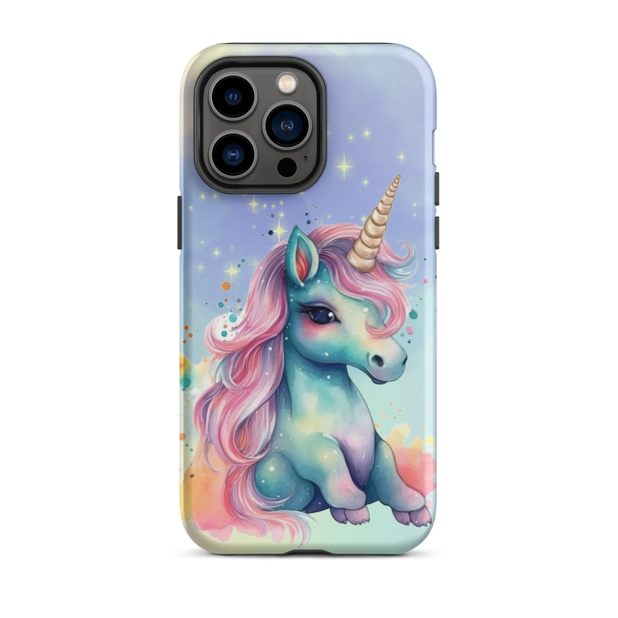 Cute Unicorn Cartoon Character iPhone® Case UC0005