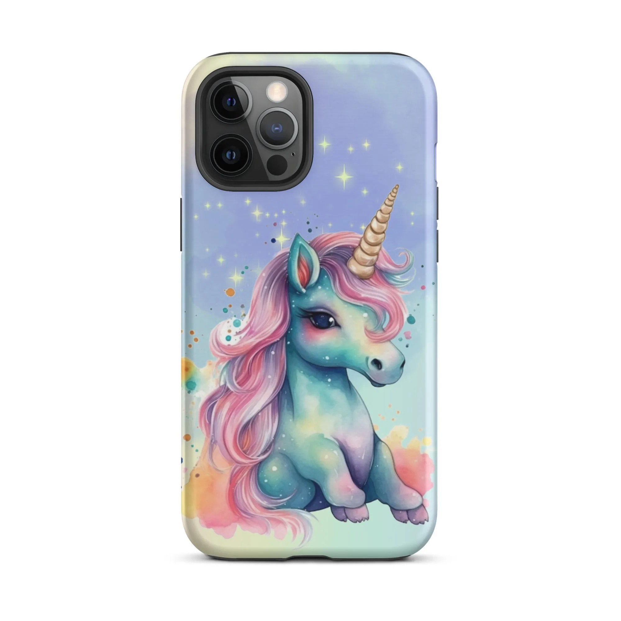 Cute Unicorn Cartoon Character iPhone® Case UC0005