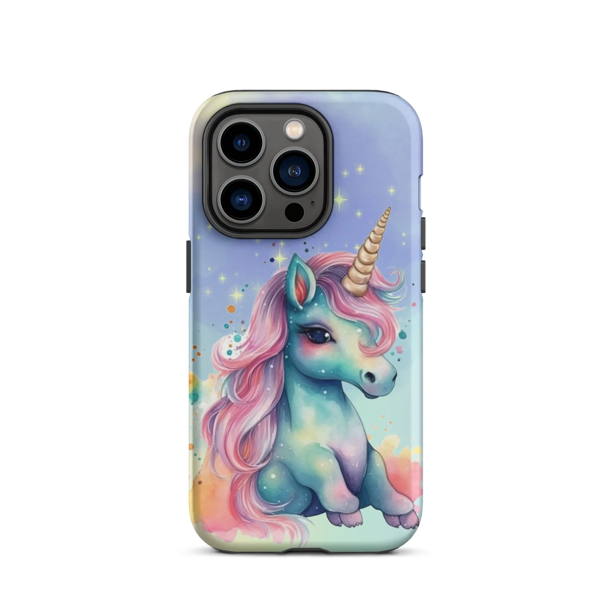 Cute Unicorn Cartoon Character iPhone® Case UC0005