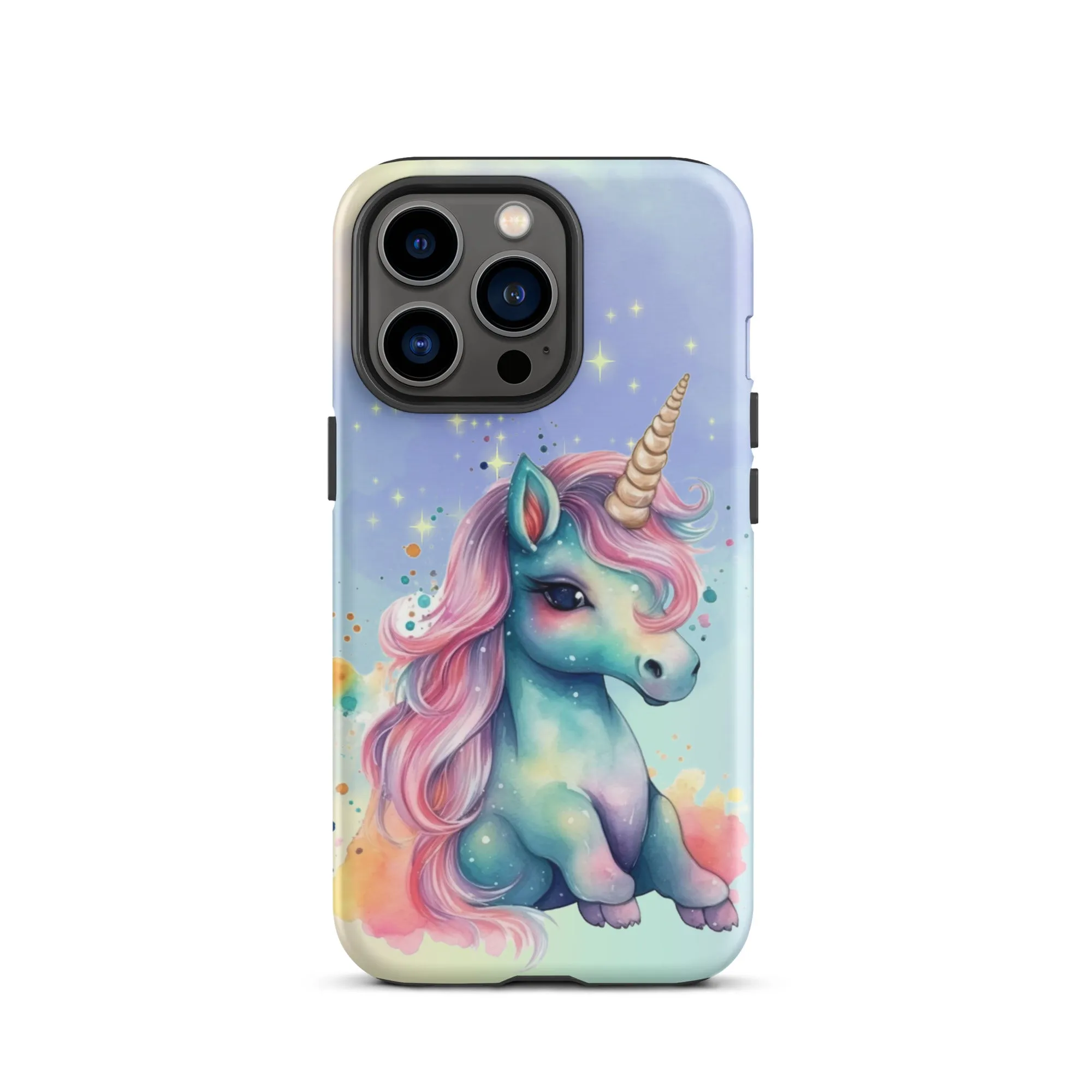 Cute Unicorn Cartoon Character iPhone® Case UC0005
