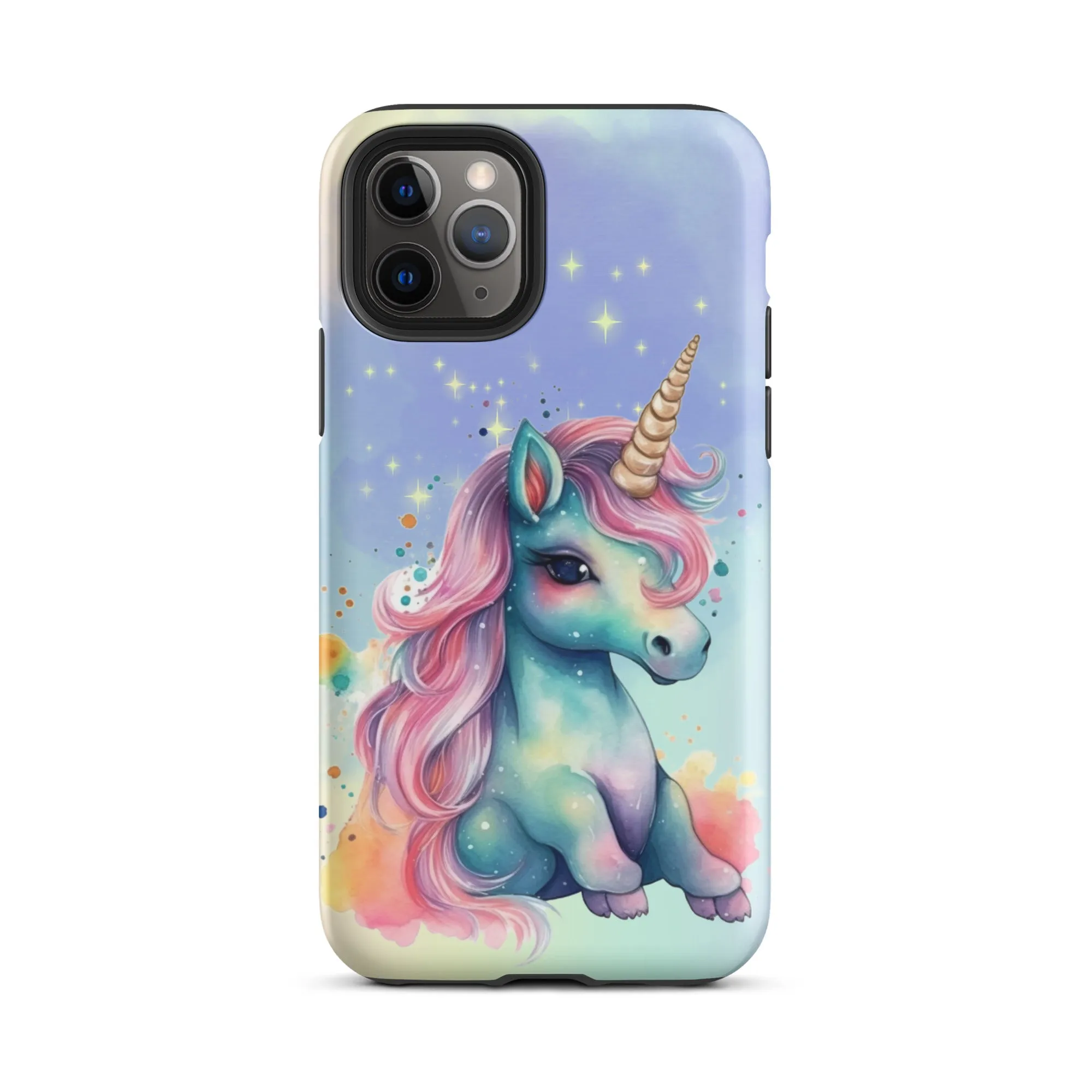 Cute Unicorn Cartoon Character iPhone® Case UC0005