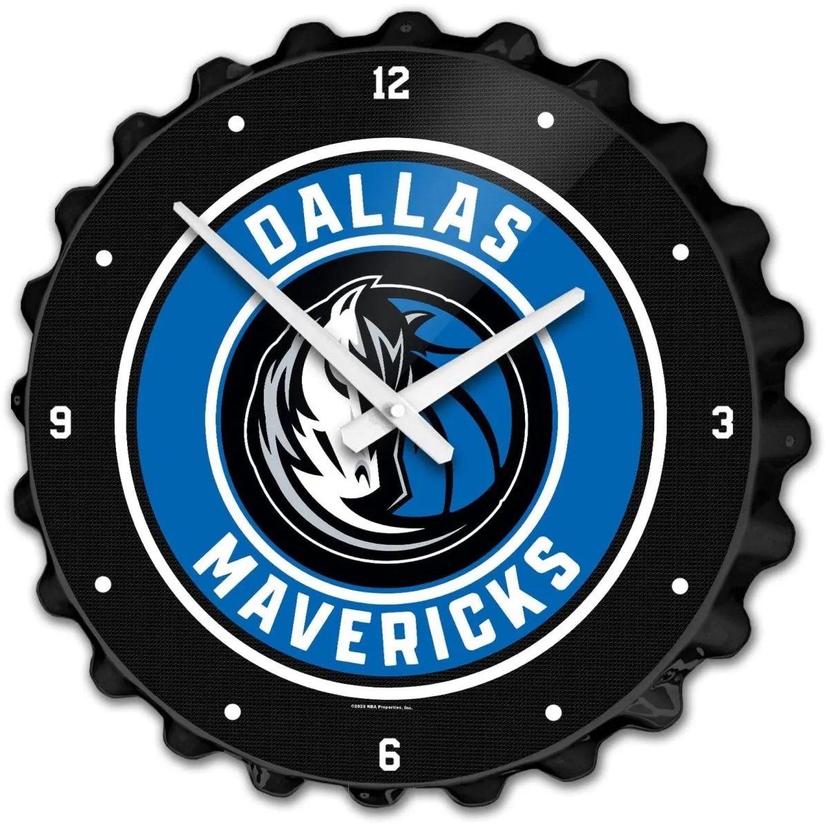 Dallas Mavericks: Bottle Cap Wall Clock