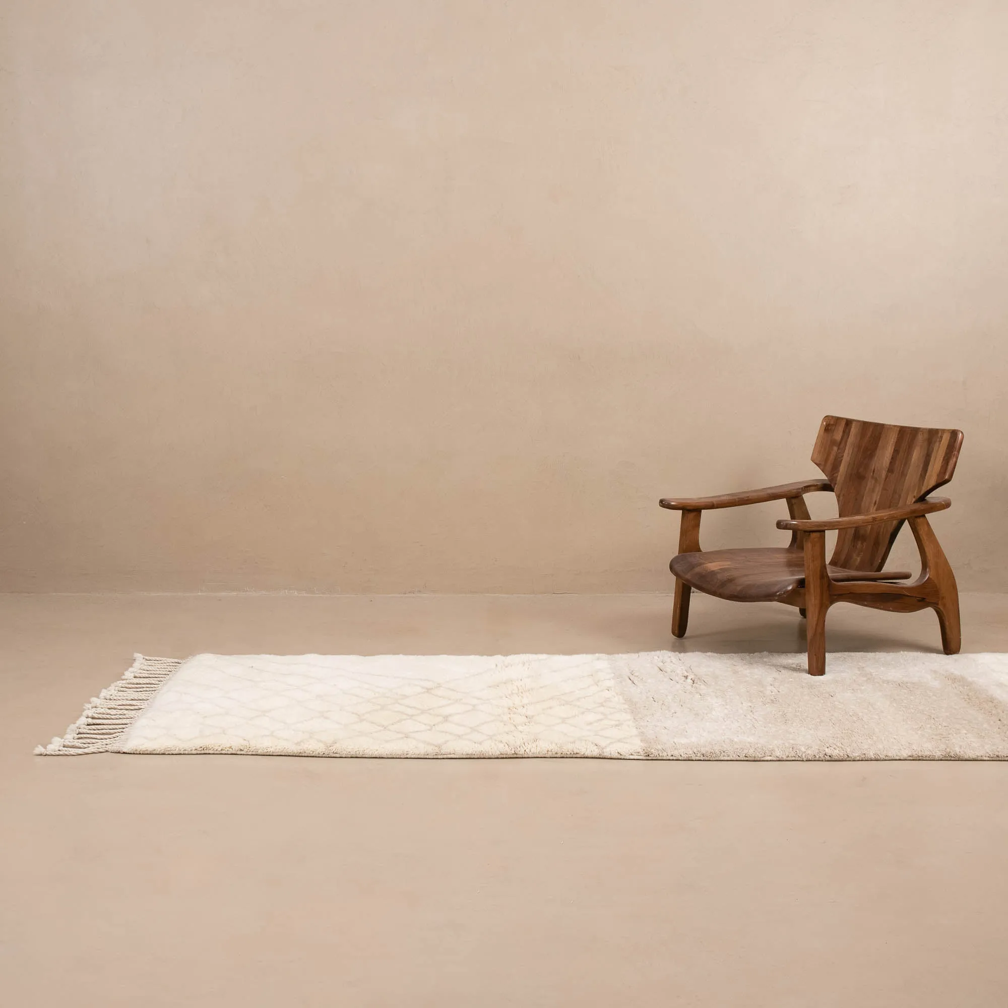 Dara - Luxury Shag Moroccan Runner Rug