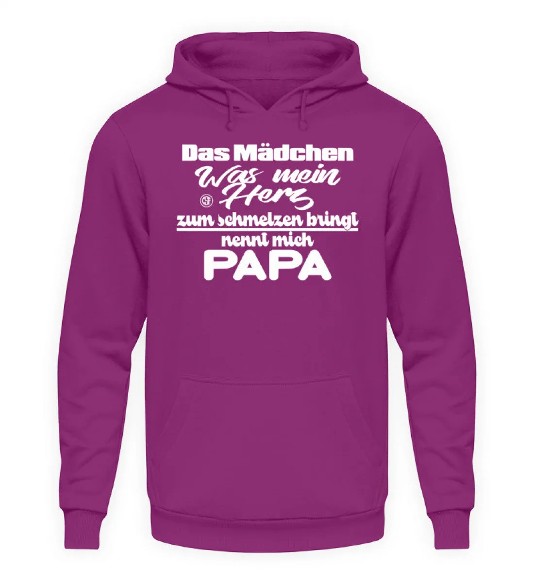 Das Mädchen das mein Herz zum schmelzen  - Unisex Kapuzenpullover Hoodie