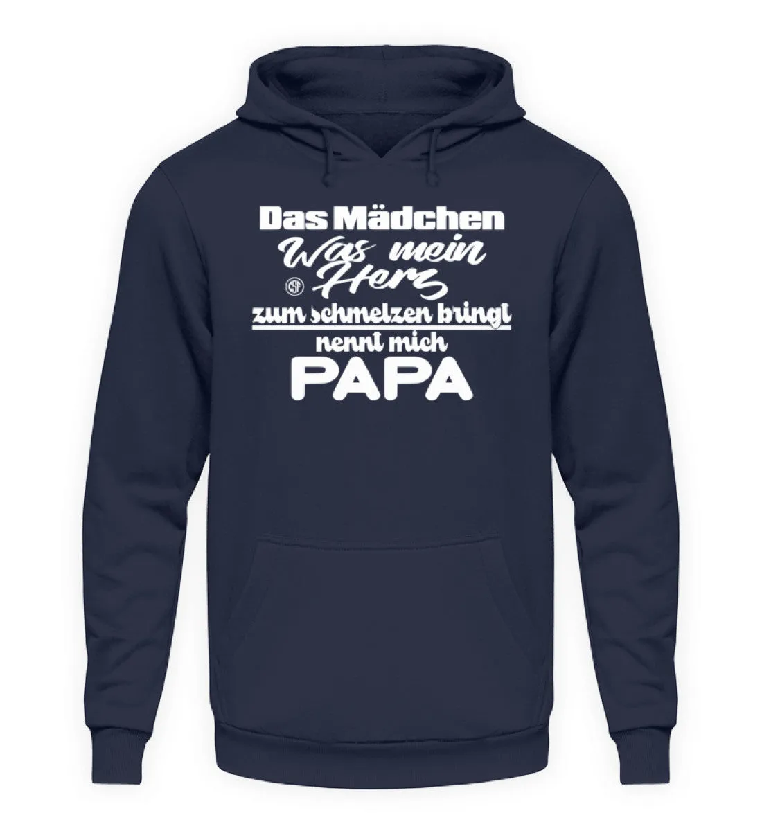 Das Mädchen das mein Herz zum schmelzen  - Unisex Kapuzenpullover Hoodie