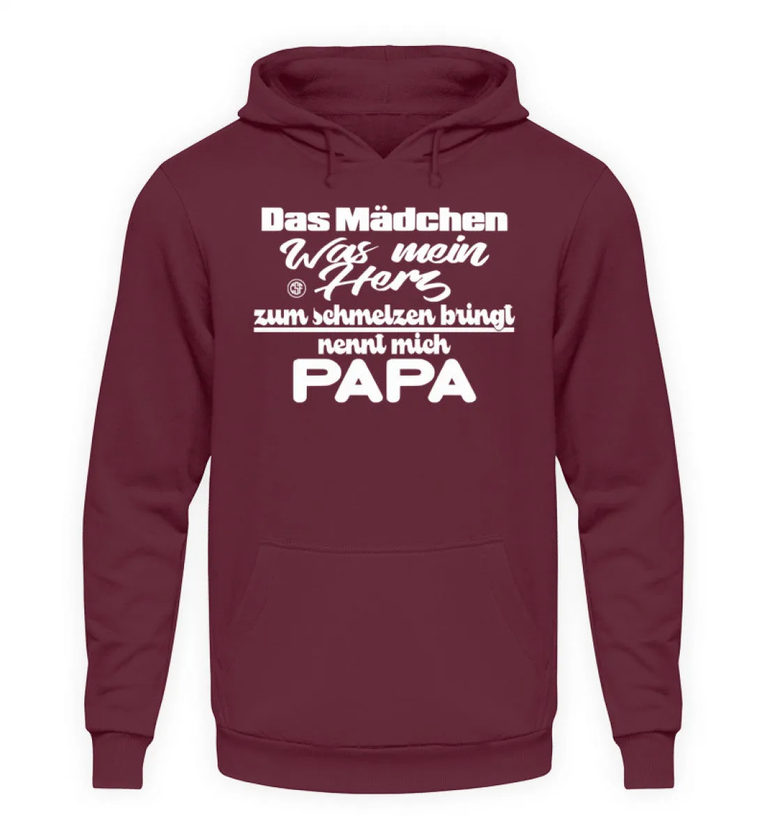 Das Mädchen das mein Herz zum schmelzen  - Unisex Kapuzenpullover Hoodie