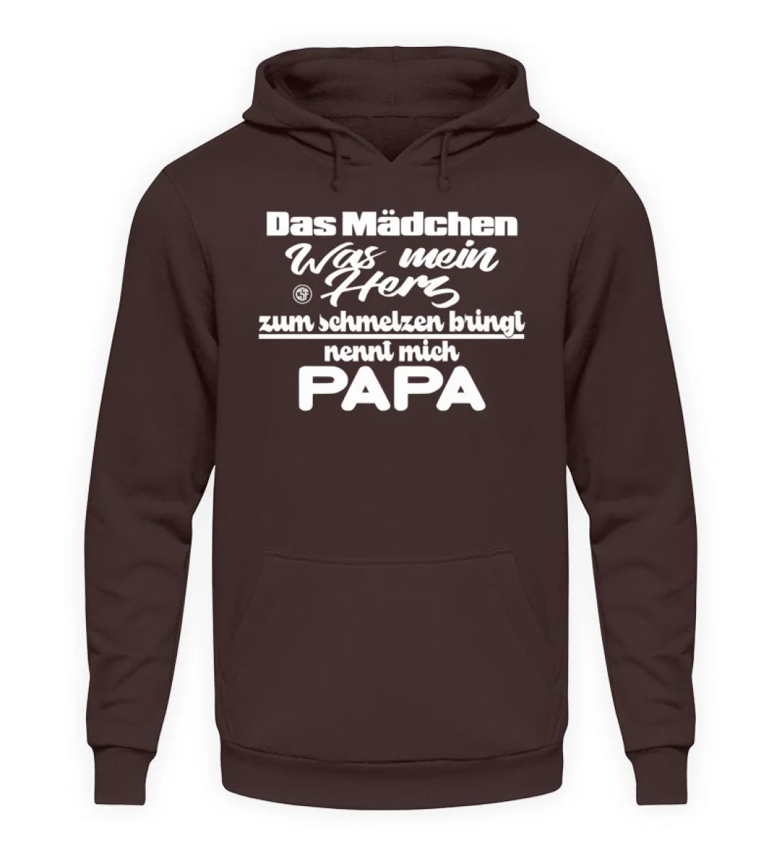 Das Mädchen das mein Herz zum schmelzen  - Unisex Kapuzenpullover Hoodie
