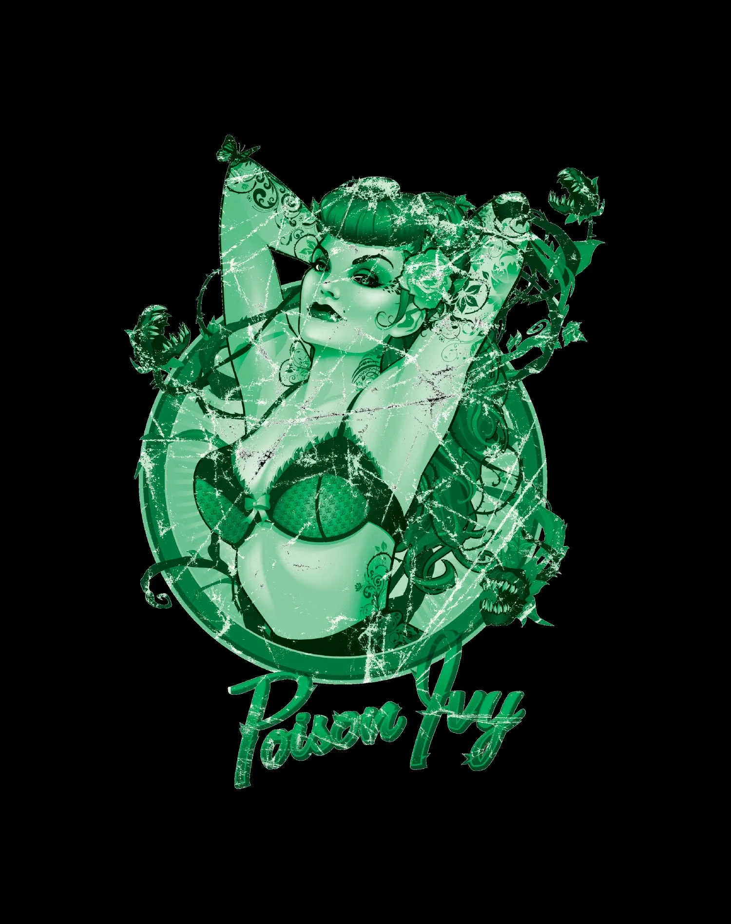 DC Comics Bombshells Poison Ivy Character Official Sweatshirt