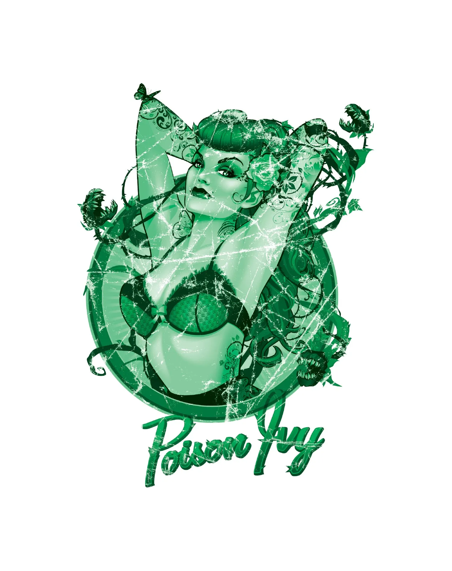 DC Comics Bombshells Poison Ivy Character Official Sweatshirt