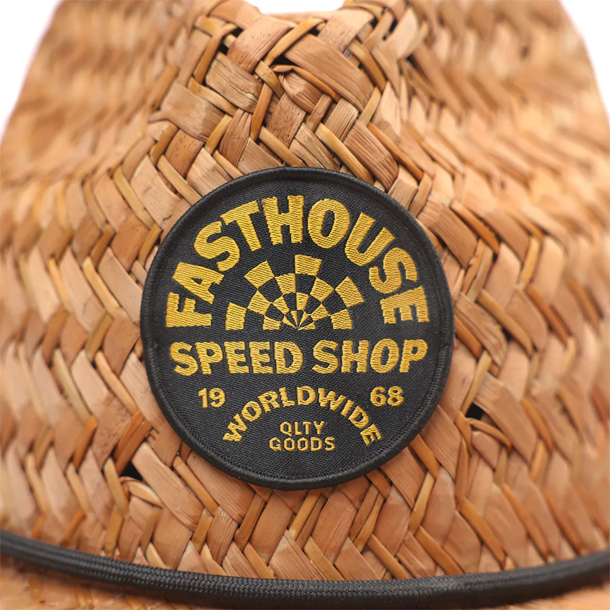 Deco Youth Straw Hat - Dark Natural