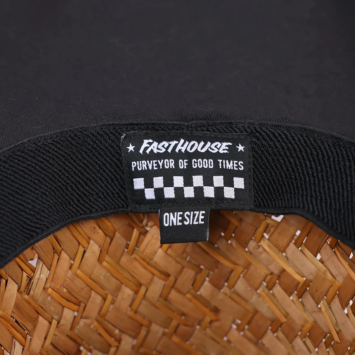 Deco Youth Straw Hat - Dark Natural