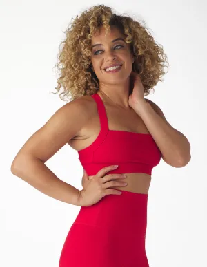 Directional Bra: Cherry