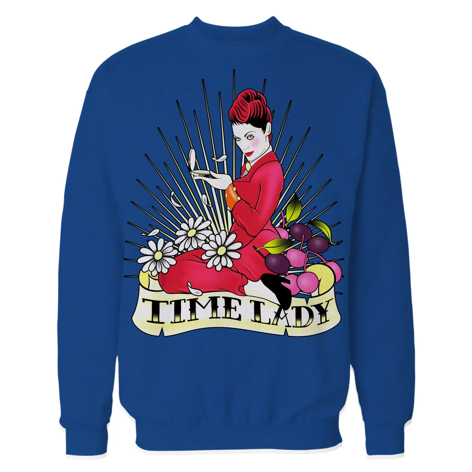 Doctor Who Rockabilly Missy Time Lady Official Sweatshirt