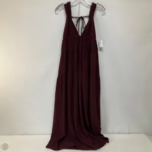 Dress Casual Maxi By Free People In Purple, Size: Xs