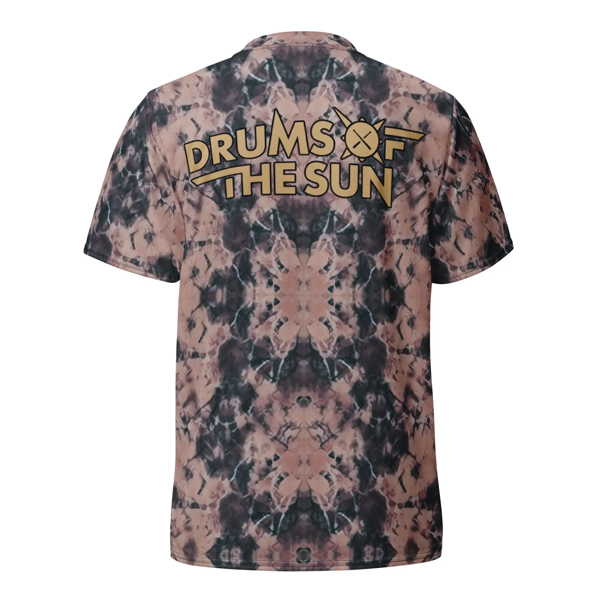 Drums of the Sun Recycled Unisex Sports Tie-Dye Jersey