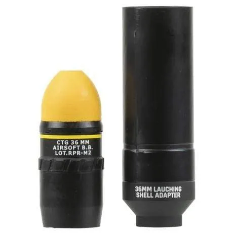 DSG vs. Taginn 36MM Granataufsatz für Läufe mit Frontgewinde 22mm Gewinde (komplett)