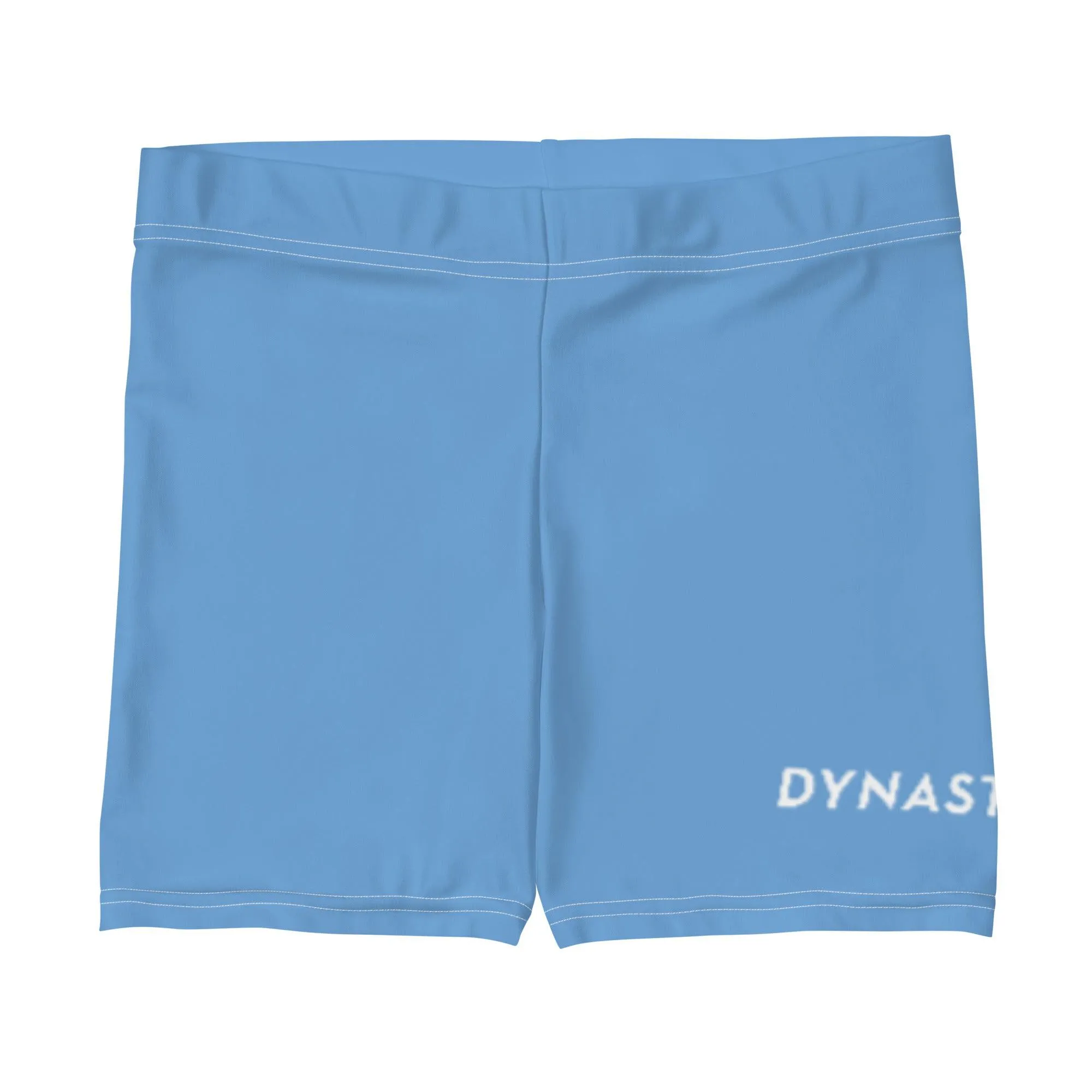 Dynasty Signature Women's Yoga Bike Shorts (Blue)