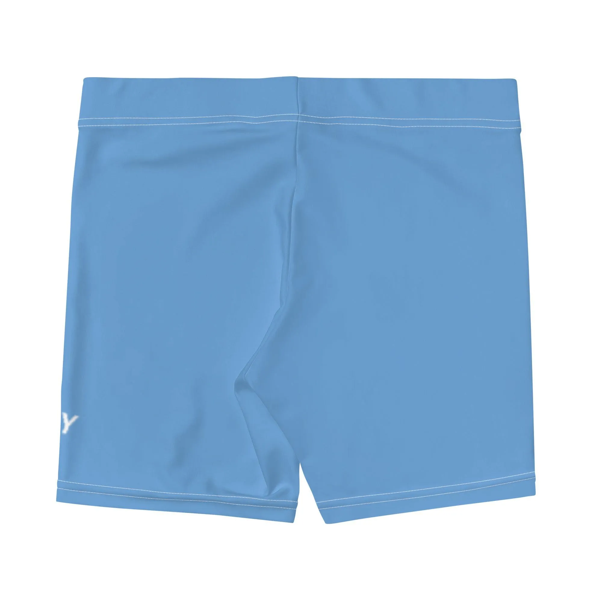 Dynasty Signature Women's Yoga Bike Shorts (Blue)