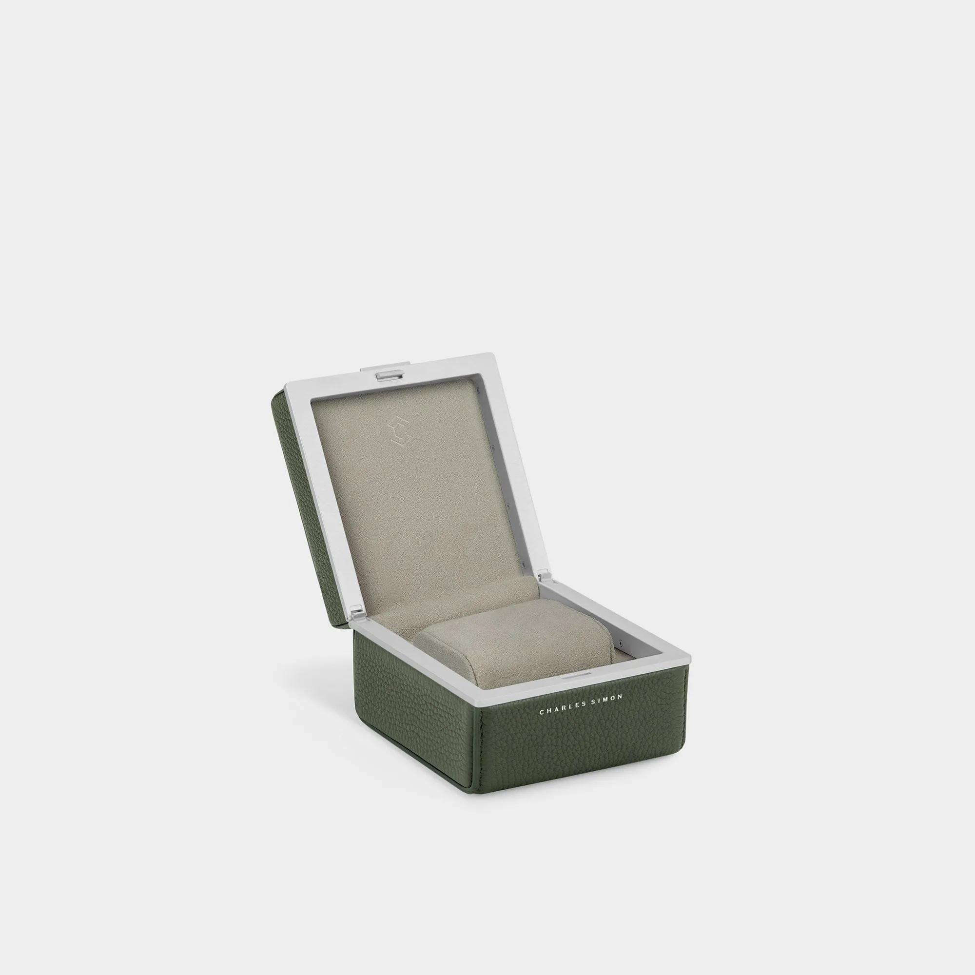 EATON 1 WATCH CASE - KHAKI / GREY