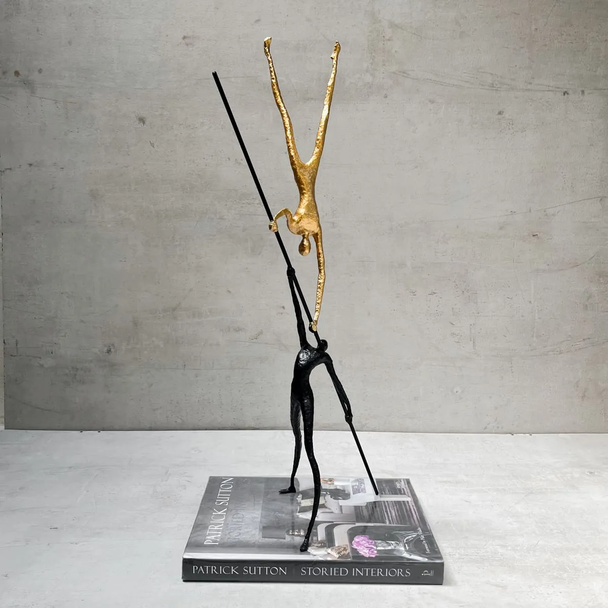 Edit House & Home-Home Artisan Duet in Motion Metal Sculpture