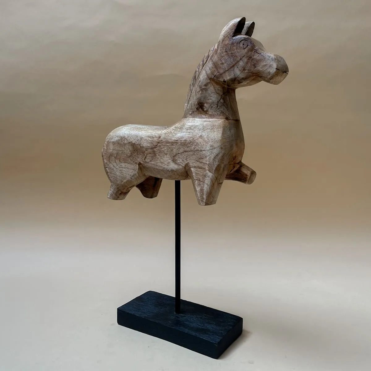 Edit House & Home-Home Artisan Nicholas Wooden Horse Sculpture (Large)