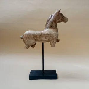 Edit House & Home-Home Artisan Nicholas Wooden Horse Sculpture (Large)