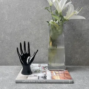 Edit House & Home-Home Artisan The Black Hand Sculpture