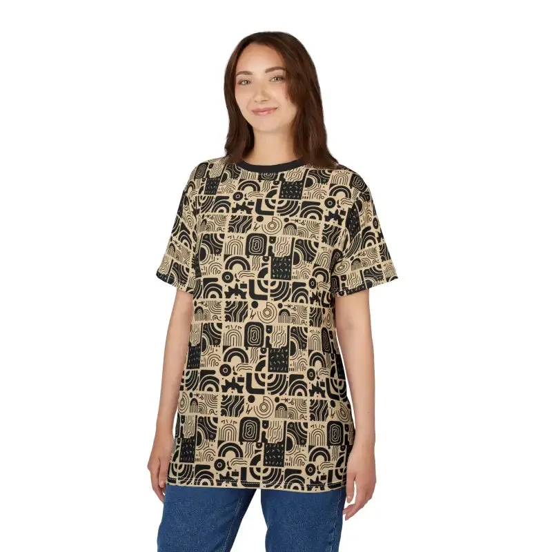 Elevate your Style with Abstract Lines Unisex Tee
