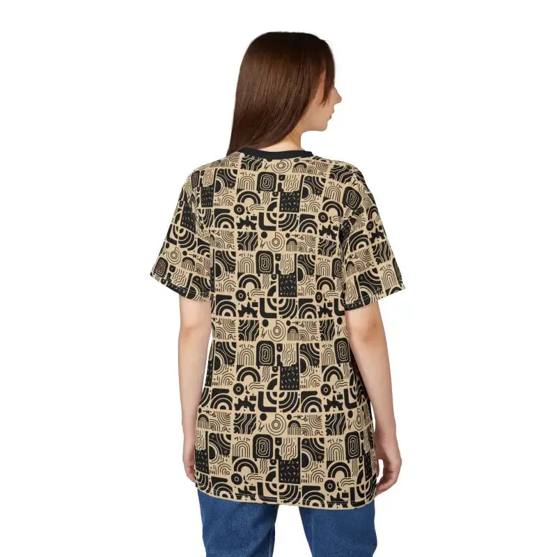 Elevate your Style with Abstract Lines Unisex Tee