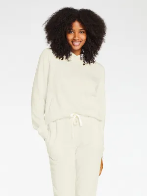 Emery Fleece Hoodie in EcoSoft Ecru