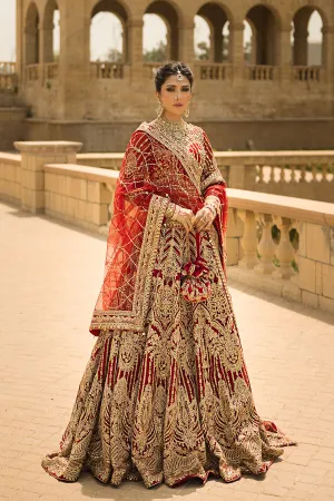 ERUM KHAN | JAHAN VOL II LUXURY EMBROIDERED WEDDING COLLECTION | LAILA